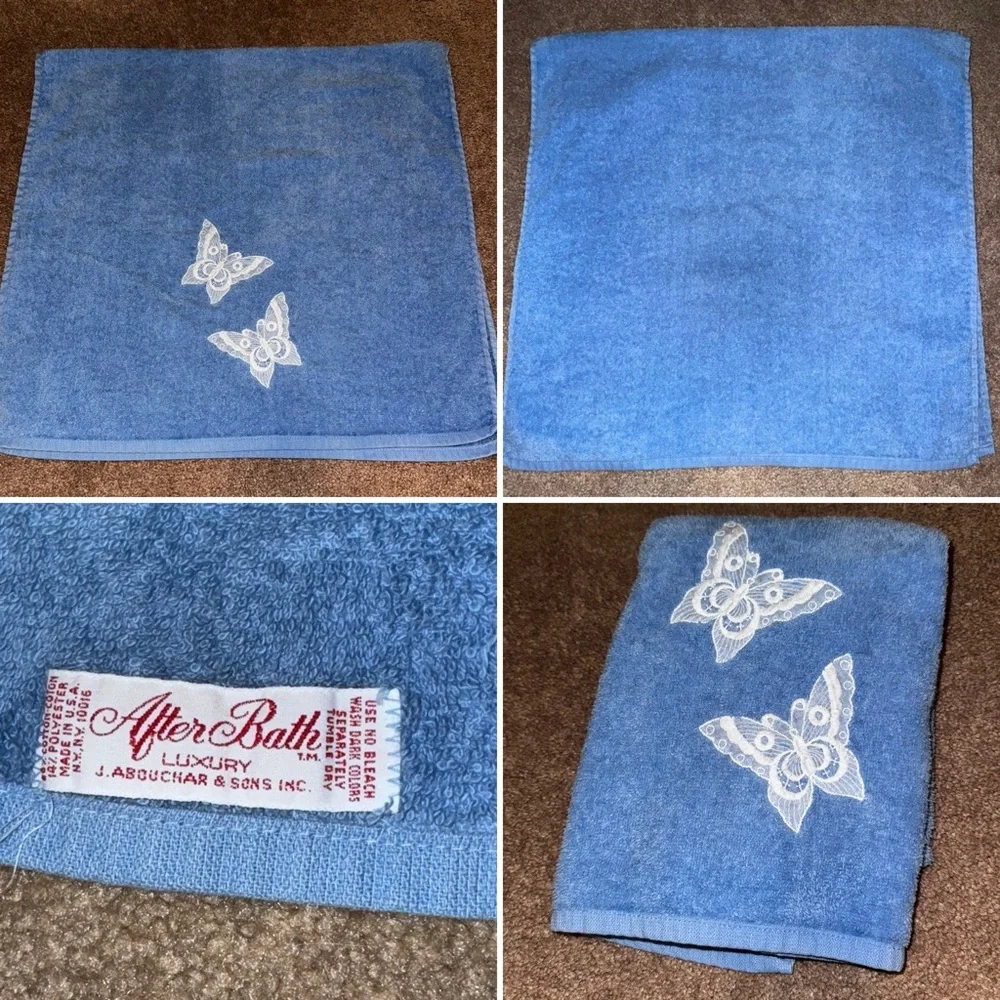 Vintage Butterfly Towel✨